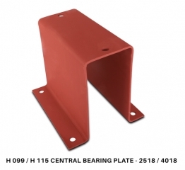 H 099 / H115 CENTRAL BEARING PLATE - 2518 / 4018