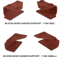 M 033A / M 033B  GEAR CHASSIS SUPPORT - 1109 (SET OF FOUR)