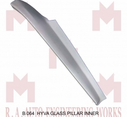 B 064 HYVA GLASS PILLAR INNER