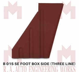 B 015 SE FOOT BOX SIDE (THREE LINE)