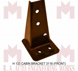 H 133 CABIN BRACKET - 3118 ( FRONT )